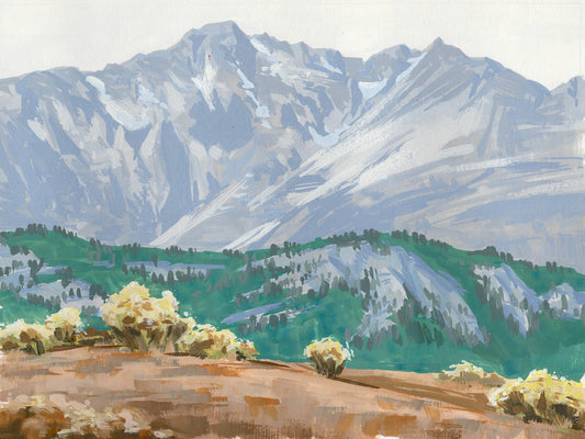 Gouache Landscape Painting 5